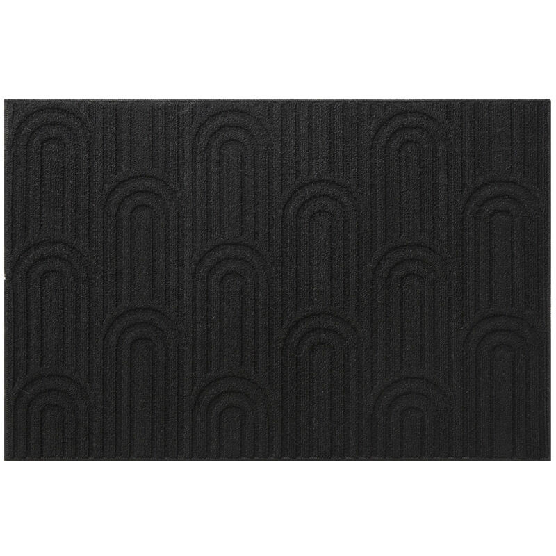 Paillasson de qualité supérieure - 60 x 90 cm,Tapis antidérapant,Tapis de Sol Tapis de poussière Lavable Nettoyage extérieur Tapis