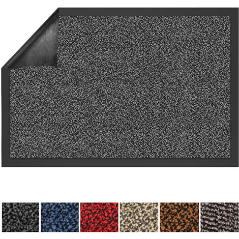 FLOORDIREKT Gris anthracite 90 x 150 cm