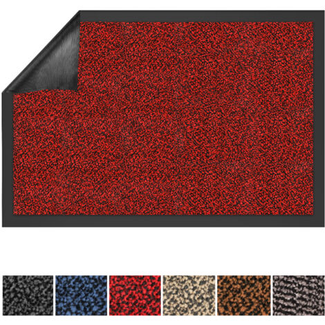 Paillasson d'entrée SKY Rouge  80 x 120 cm