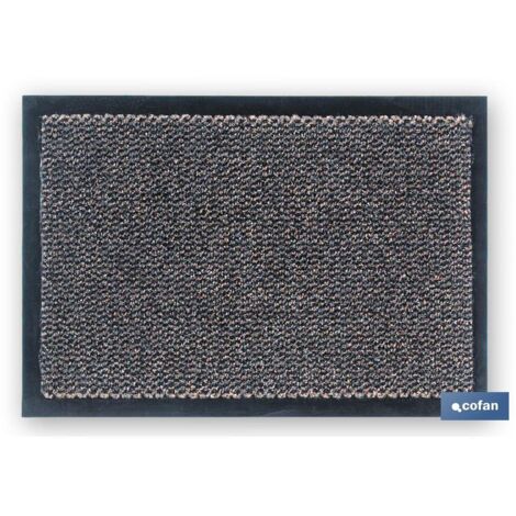 Paillasson d'intérieur polypropylène 40x60cm marron