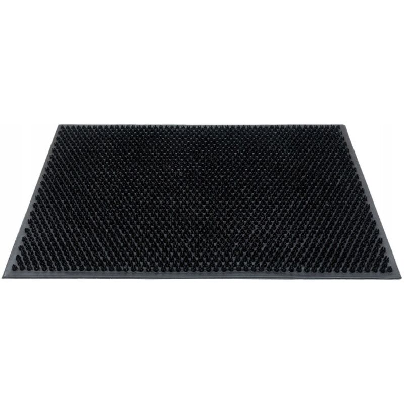 Tapis de porte en caoutchouc synthétique 40x60 cm pour les chaussures sous la porte