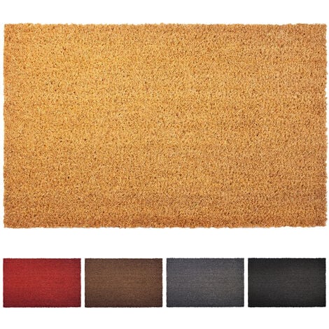 Paillasson en Fibres de Noix de Coco Naturel 17 mm 100 x 100 cm