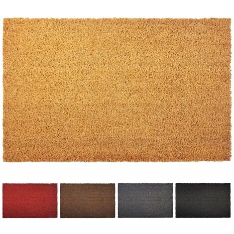 Paillasson en Fibres de Noix de Coco Naturel 17 mm 80 x 100 cm