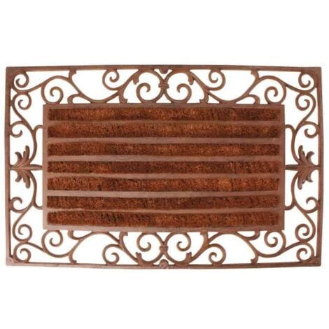 BEST FOR BOOTS Paillasson en fonte et rouleau coco