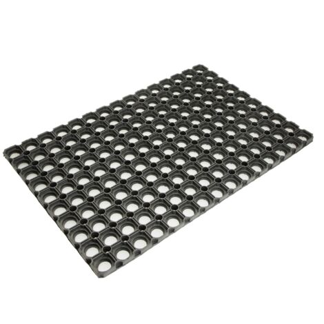 Paillasson en nid d'abeille en caoutchouc 600 x 400 mm