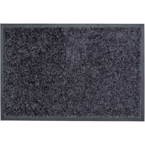 Paillasson extérieur et intérieur - 40 x 60 cm Bleu-gris