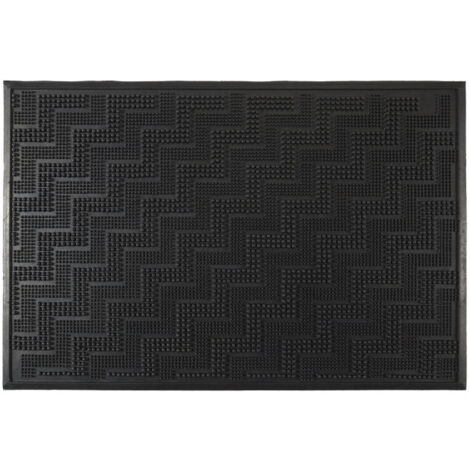Paillasson Grattoir "Antidérapant" 40x60cm Noir