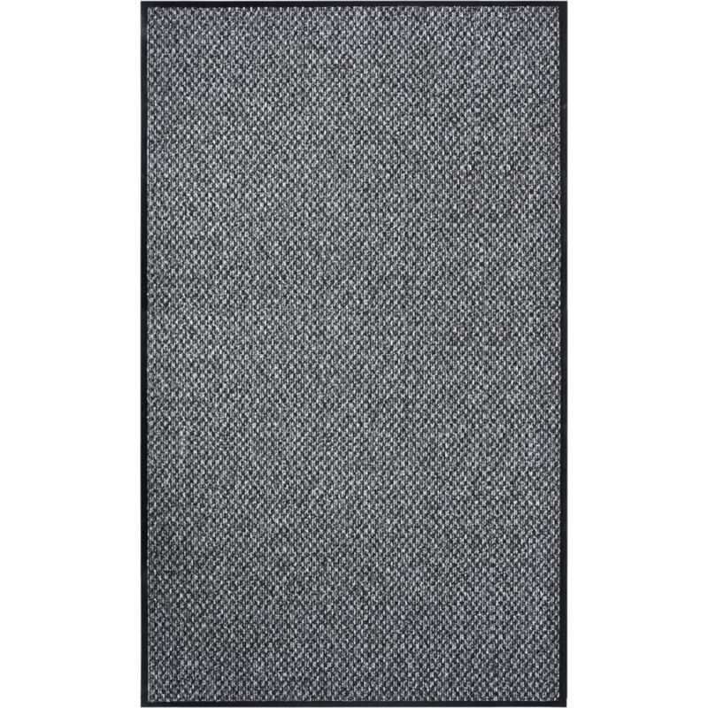 Paillasson Gris 90x150 cm vidaXL