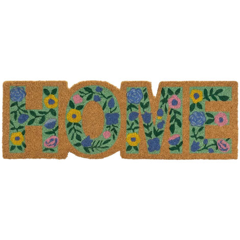 Paillasson Home floral 75 cm
