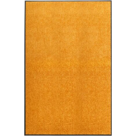 Paillasson lavable Orange 120x180 cm