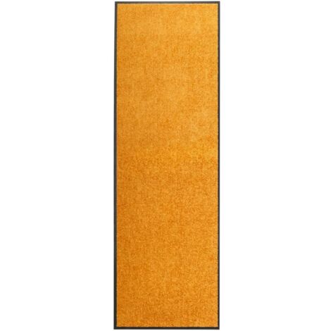 Paillasson lavable Orange 60x180 cm DEC023201