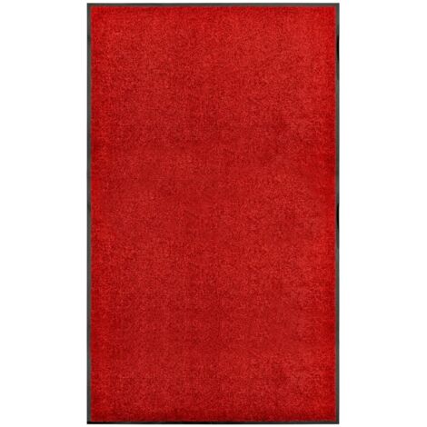 Paillasson lavable Tapis de salon Style Moderne - Tapis de sol Rouge 90x150 cm BV601965 - BonneVie