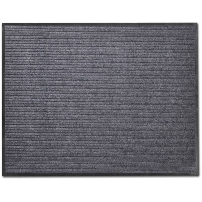 Paillasson, Tapis d'entrée, Tapis de salon PVC Gris 120 x 180 cm ORWE53672 DESIGN IN