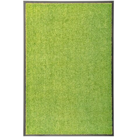 Paillasson lavable Vert 60x90 cm DEC023189