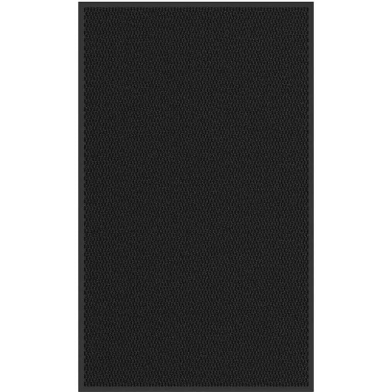 Paillasson noir 90x150 cm - Vidaxl