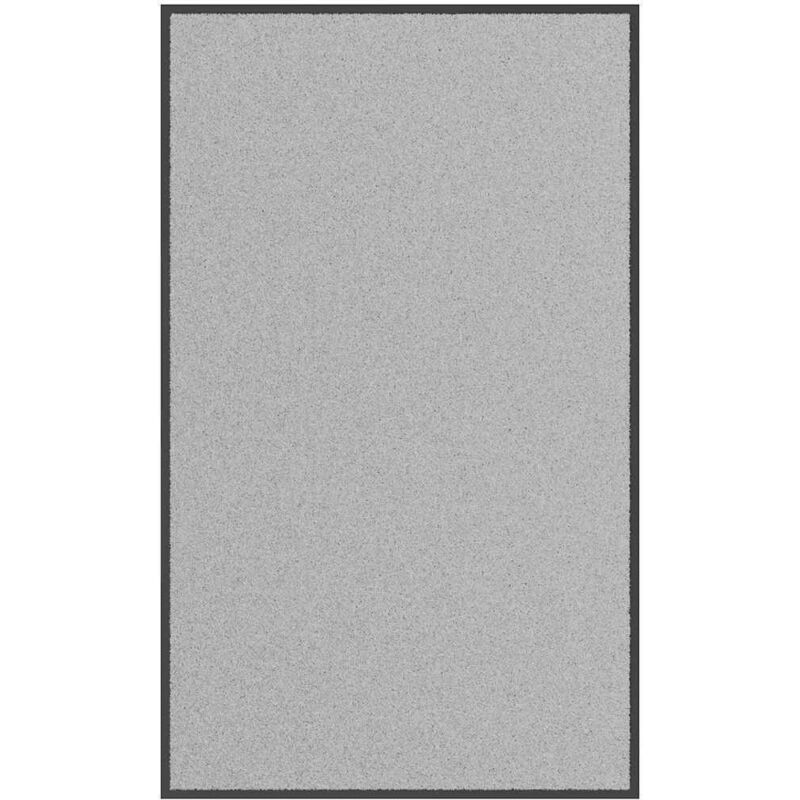 Paillasson Gris 90x150 cm - Vidaxl