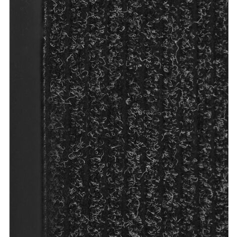 Paillasson rayé Anthracite 40x60 cm