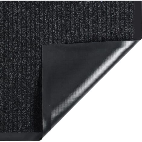 Paillasson rayé Anthracite 60x80 cm