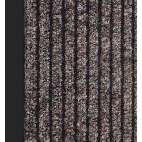 Paillasson rayé Beige 40x60 cm