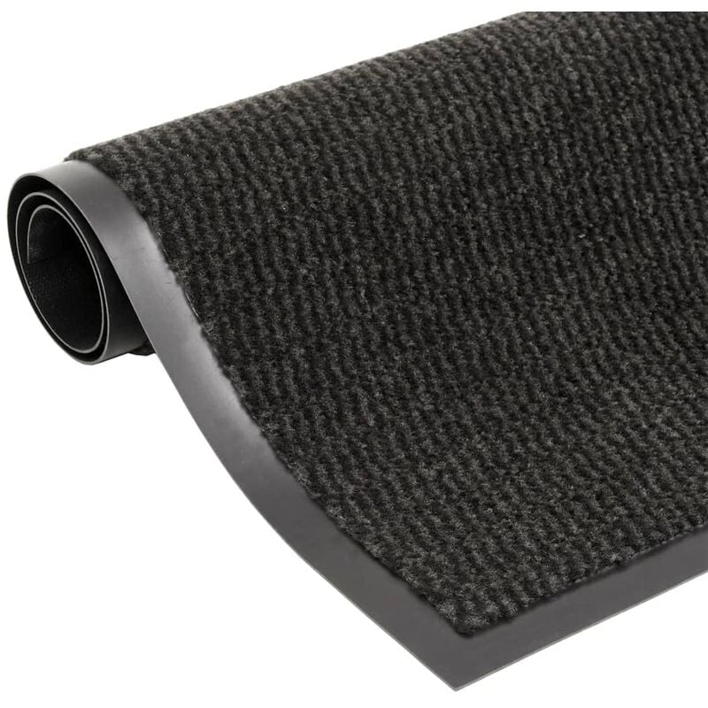 Paillasson touffeté 60x180 cm Noir