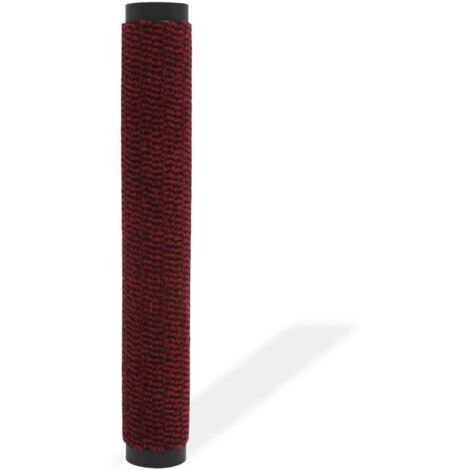 Paillasson rectangulaire 40 x 60 cm Rouge