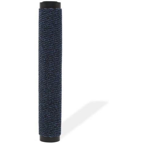 Paillasson rectangulaire 80 x 120 cm Bleu