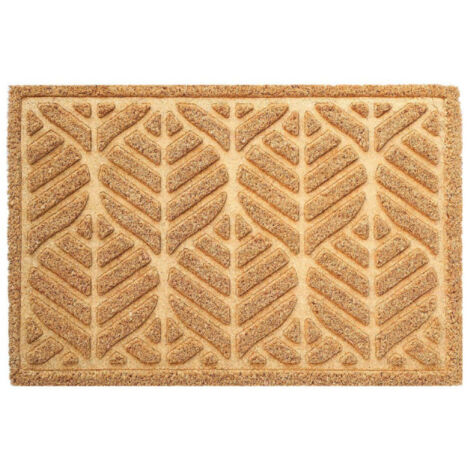 Paillasson Rectangulaire "Palmette" 40x60cm Naturel