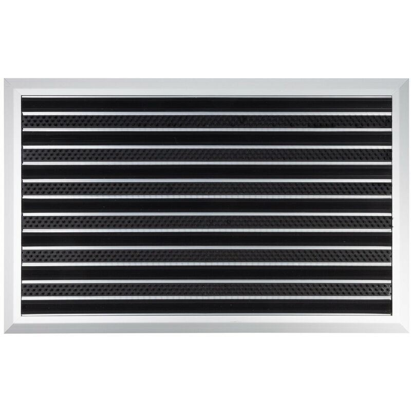 Floordirekt - Paillasson en aluminium Spectral Brosses en pvc 54 x 83 cm