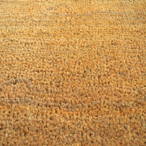 Paillasson - Tapis brosse Coco - Écru - Ep. 17mm - Rouleau de 2m x 6m