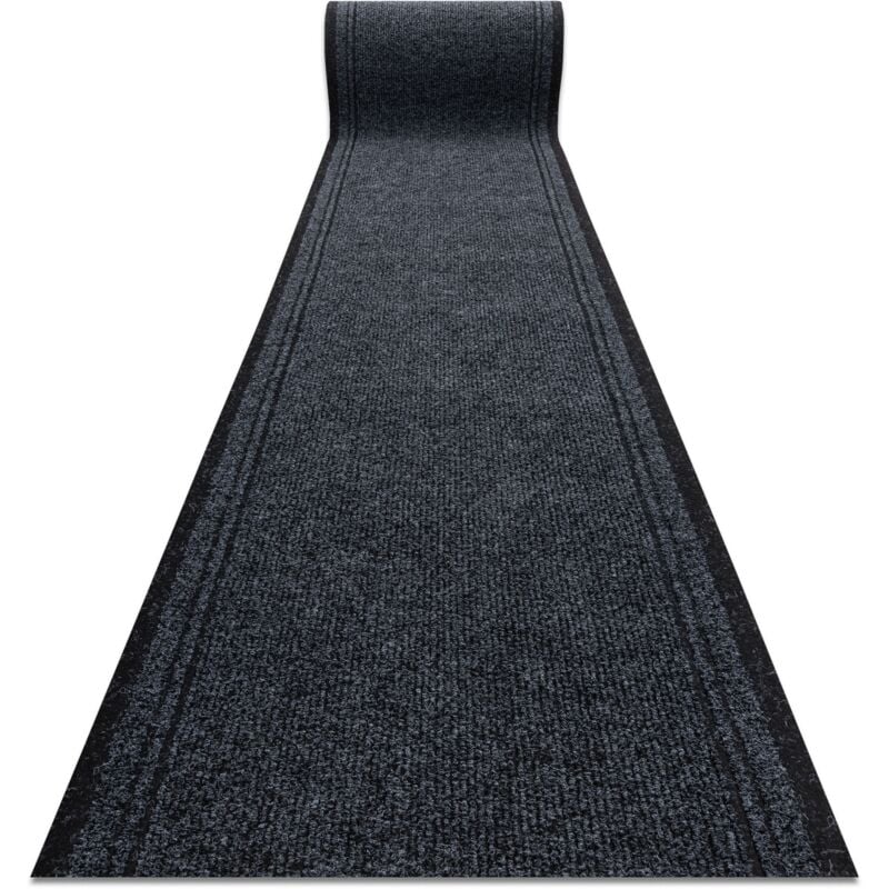 Paillasson tapis de couloir antidérapant malaga anthracite 2082 100 cm grey 100x240 cm