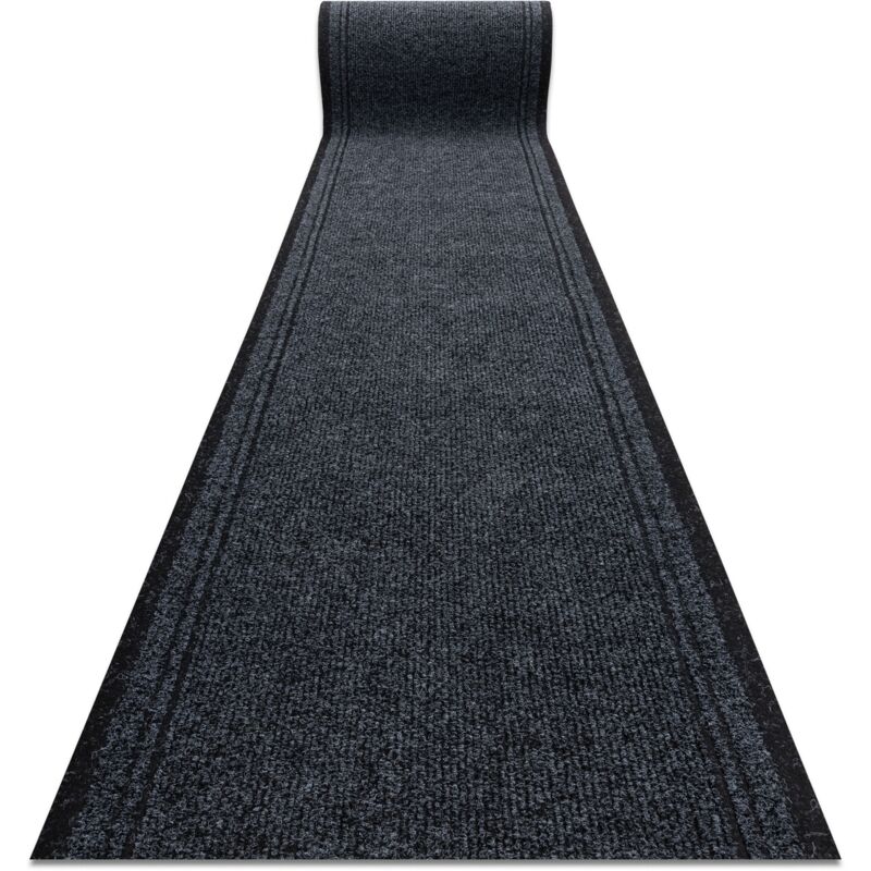 Paillasson tapis de couloir antidérapant malaga anthracite 2082 100 cm grey 100x730 cm