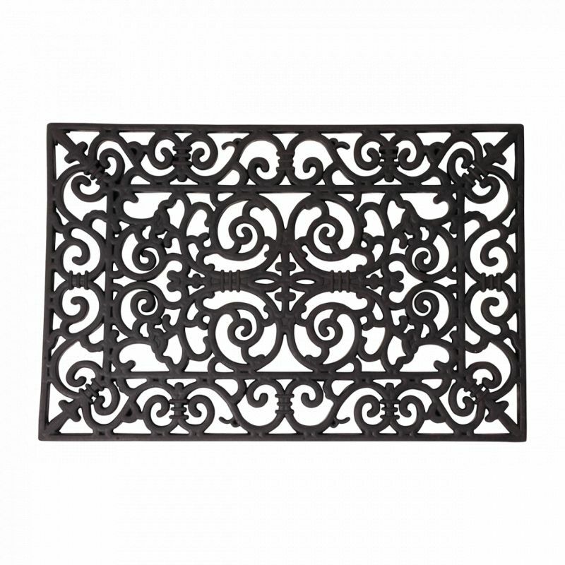 Esschert Design - Paillasson tapis d'extérieur rectangle en caoutchouc