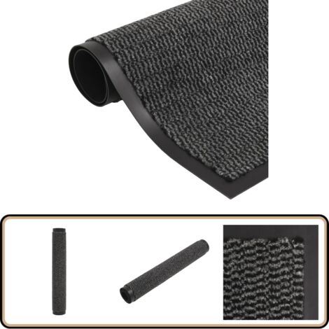 Paillasson touffeté 60x150 cm Anthracite - Tapis D'entrée - Paillasson Intérieur - Tapis Extérieur - Antidérapant - Anthracite