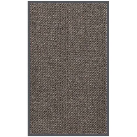 Paillasson touffeté Tapis de salon Style Moderne - Tapis de sol 90x150 cm Marron foncé BV834302 - BonneVie