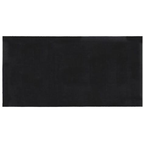 Paillasson，Tapis de porte，Paillasson d'entrée gris foncé 100x200 cm fibre de coco touffeté CFW65528