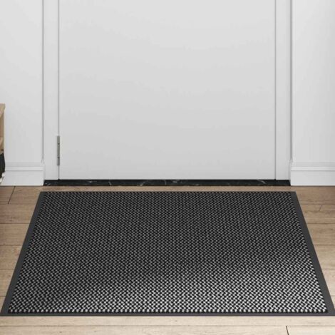 Paillasson,Tapis d'entrée anthracite 90x120 cm CFW865519