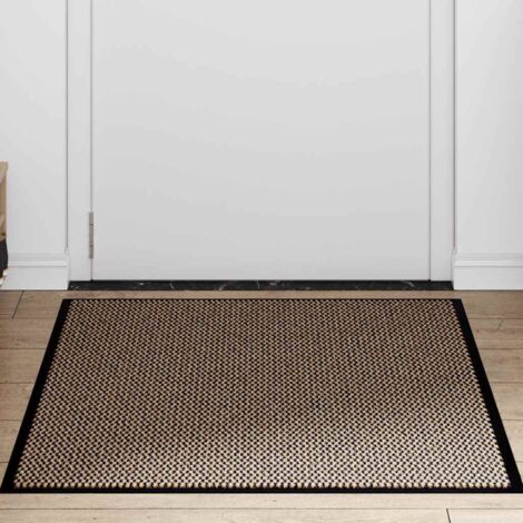 Paillasson，Tapis d'entrée marron 90x150 cm CFW894768