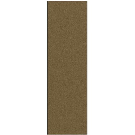 Paillasson，Tapis d'entrée Marron et Noir 120 x 400 cm Polyamide et PVC CFW512412