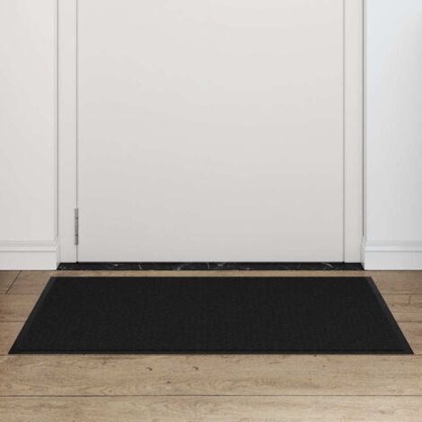 Paillasson，Tapis d'entrée noir 60x90 cm CFW438999