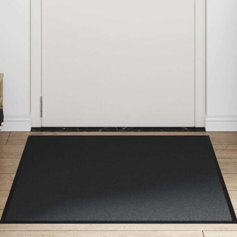 Paillasson，Tapis d'entrée noir 90x150 cm CFW506095