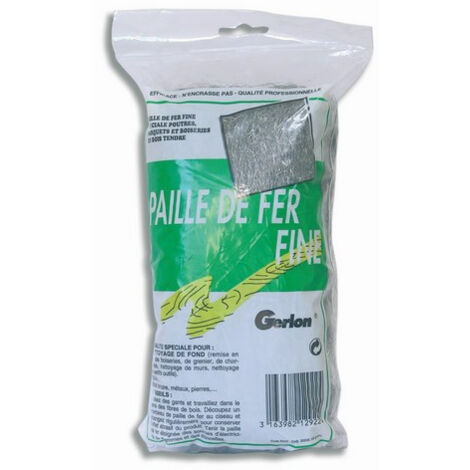 PAILLE DE FER 100GR FINE P01F GERLON