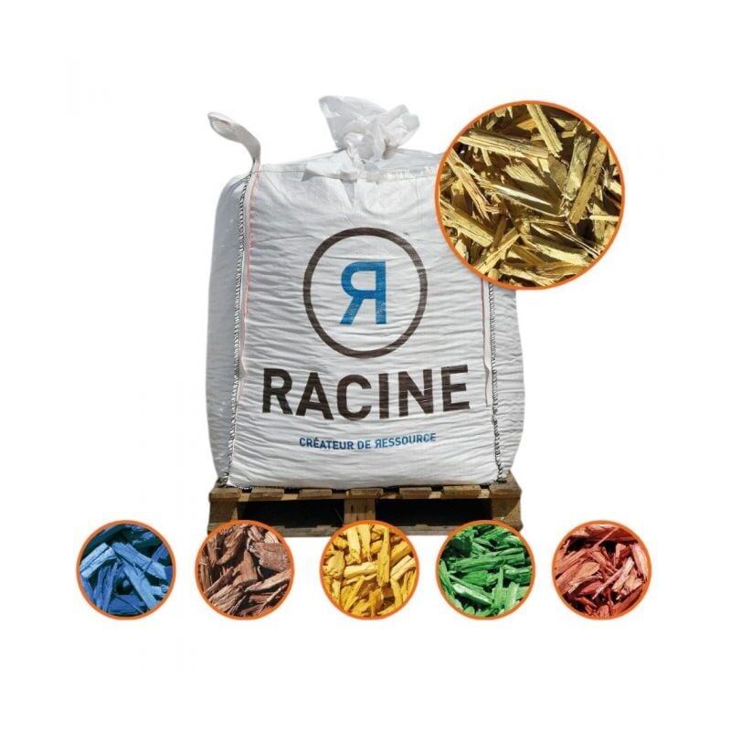 Paillis Color naturel 20/50mm, Big bag de 1 m3 - PRO69