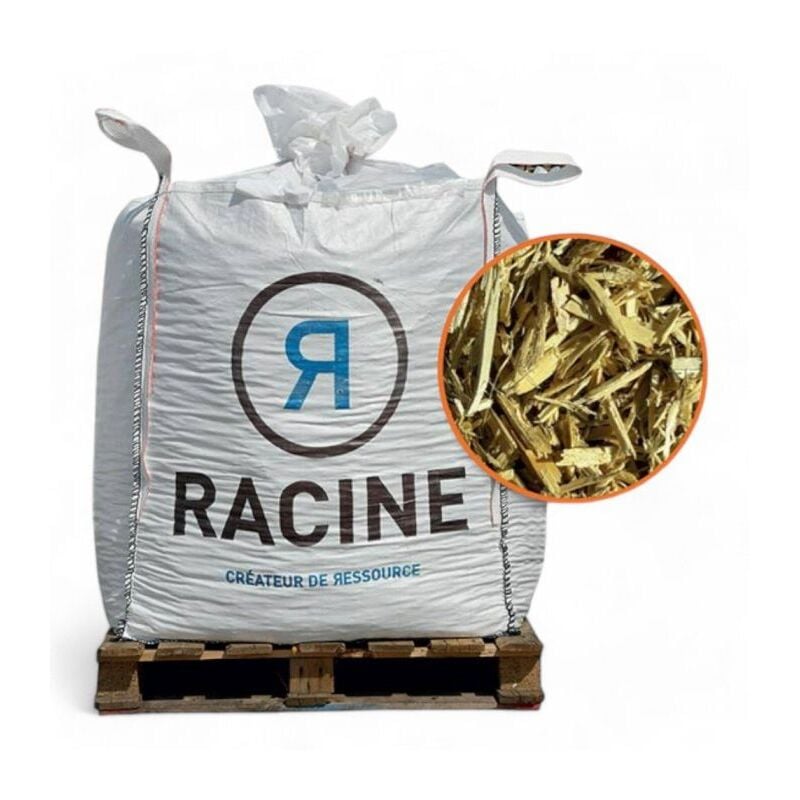 Paillis couleur naturel aire de jeux r Play 5/30mm, Big bag 1 m3 - RPL005