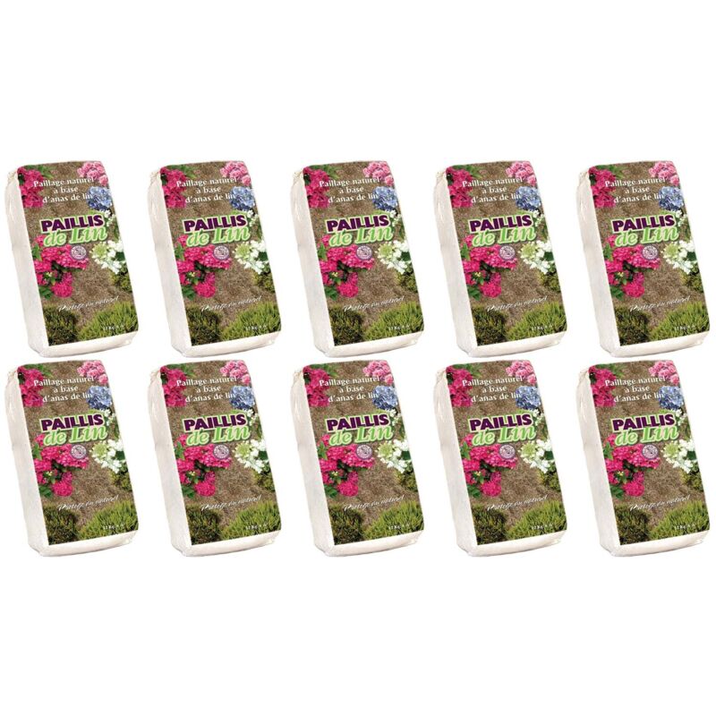 Paillis de lin 12 kgs Lot de 10