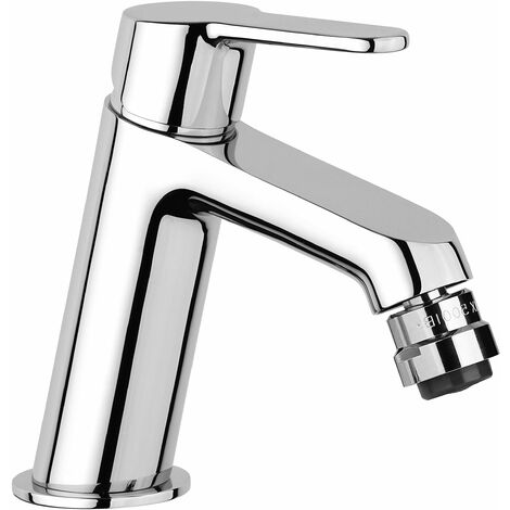 Paini - GIADA 304 Rubinetto Miscelatore Monoforo Bidet, Bagno, Cromato, Design moderno, interamente prodotto e lavorato in Italia