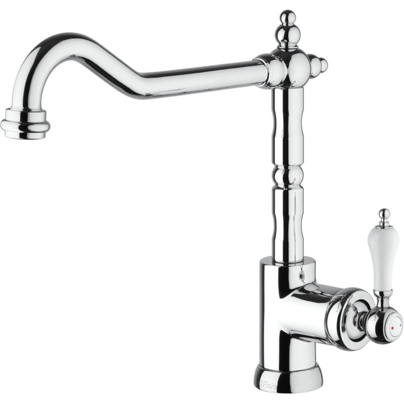 Paini Mitigeur cuisine Duomo Bec haut chrome