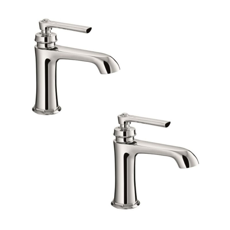 Paini France - Lot de deux mitigeurs paini lavabo retro Lady's 100 Chromé