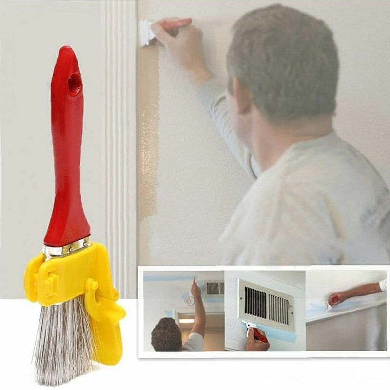 Paint Brush Replacement Kit Multifunctional Professional Edger Tool for Wall Ceiling