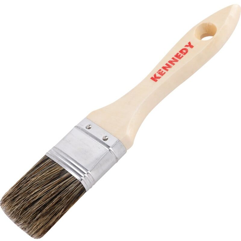 Paint Brush Wooden Handled 1.1/2' Wide- you get 5 - Kennedy