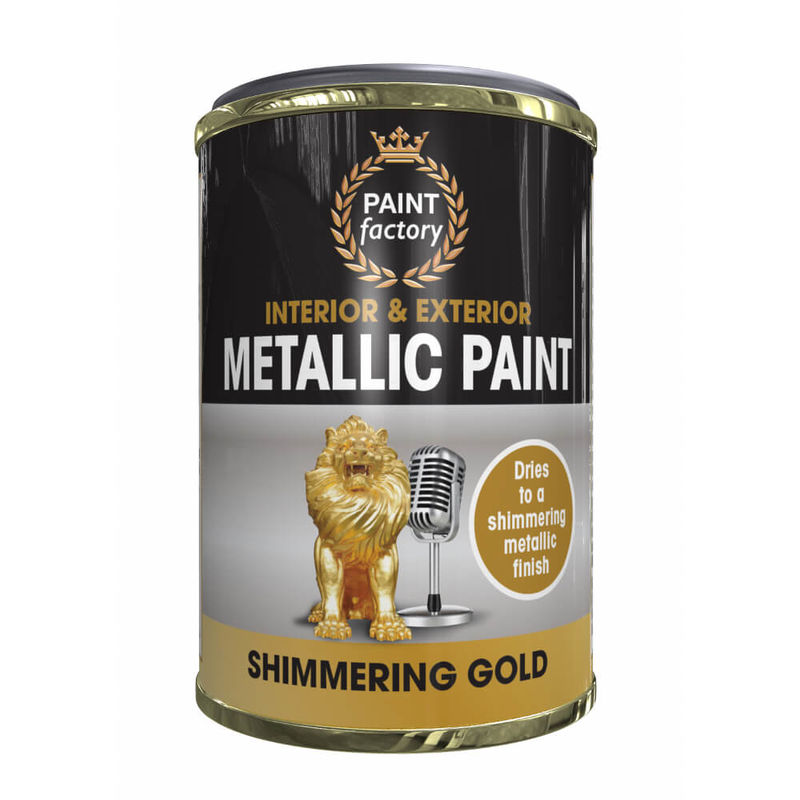 Paint Factory Metallic Paint Shimmering Gold 300ml
